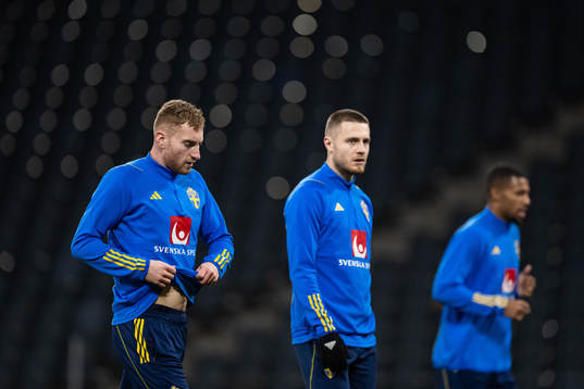 Dejan Kulusevski of the Swedish national football team