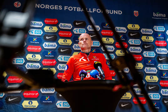 Ståle Solbakken, head coach of the Norwegian national