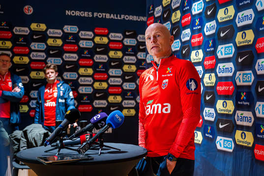 Ståle Solbakken, head coach of the Norwegian national