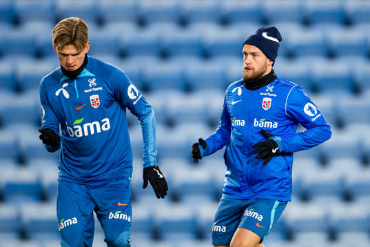 David Møller Wolfe and Bård Finne of the Norwegian
