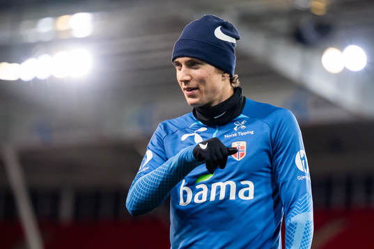 Kristian Thorstvedt of the Norwegian national football team