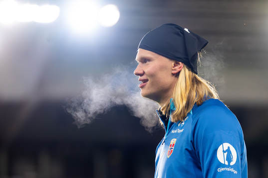 Erling Braut Haaland of the Norwegian national football team