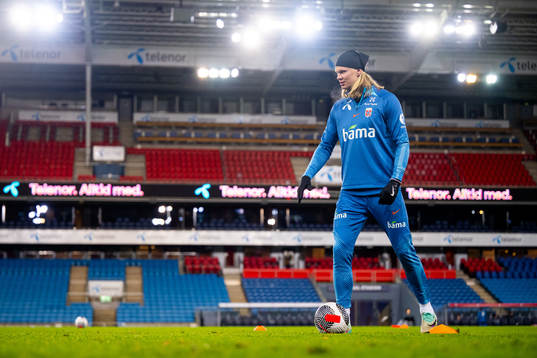 Erling Braut Haaland of the Norwegian national football team