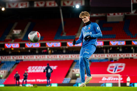 David Møller Wolfe of the Norwegian national football team