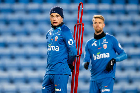 Patrick Berg of the Norwegian national football team