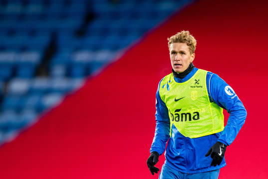 Ola Solbakken of the Norwegian national football team