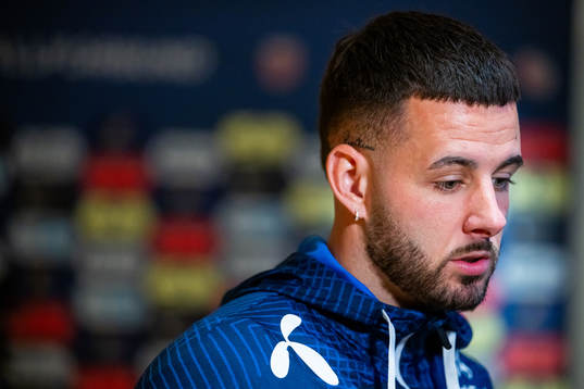 Aron Dønnum of the Norwegian national football team