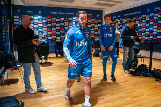 Bård Finne and David Møller Wolfe of the Norwegian