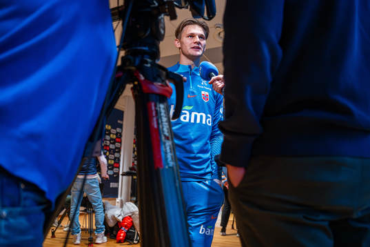 David Møller Wolfe of the Norwegian national football team