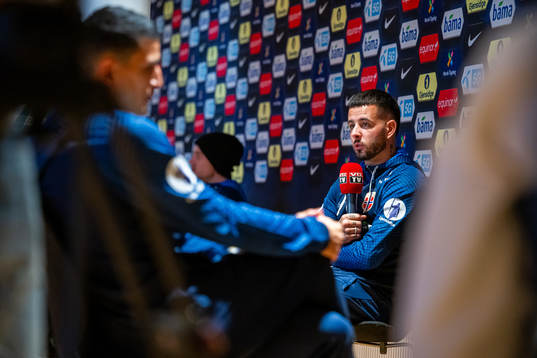 Aron Dønnum of the Norwegian national football team
