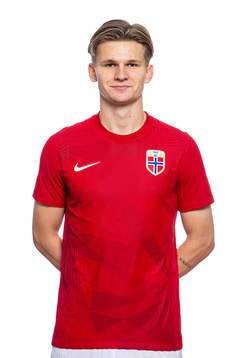 David Møller Wolfe of the Norwegian national football team