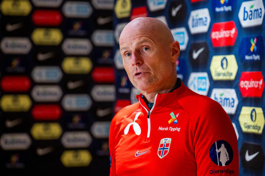 Ståle Solbakken, head coach of the Norwegian national