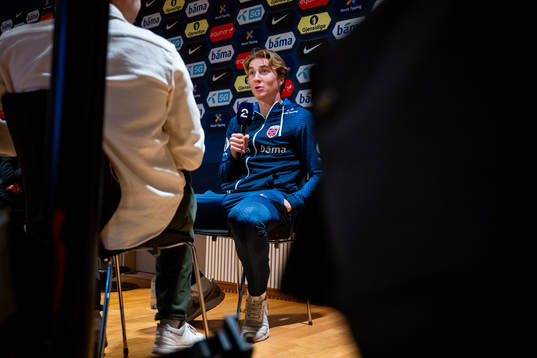 Kristian Thorstvedt of the Norwegian national football team