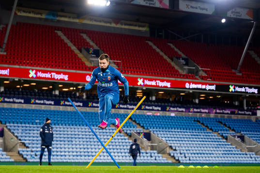 Fredrik André Bjørkan of the Norwegian national football