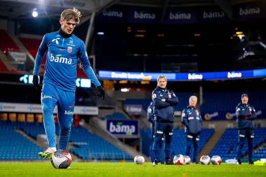David Møller Wolfe of the Norwegian national football team