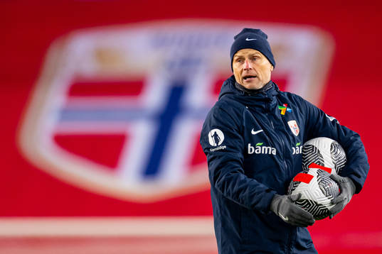 Ståle Solbakken, head coach of the Norwegian national