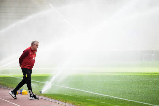 Head coach Janne Andersson of the Swedish national football