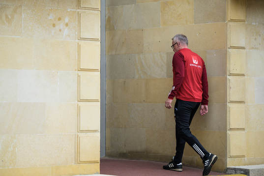 Head coach Janne Andersson of the Swedish national football