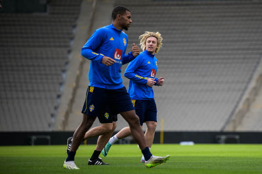 Emil Forsberg of the Swedish national football team