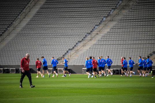 Head coach Janne Andersson of the Swedish national football