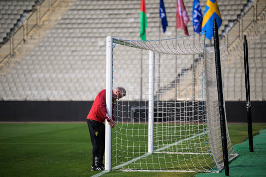 Head coach Janne Andersson of the Swedish national football