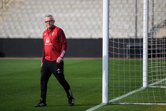 Head coach Janne Andersson of the Swedish national football