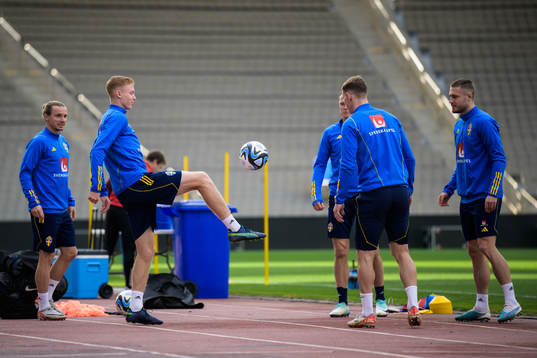 Niklas Hult, Hugo Larsson, Viktor Claesson, Emil Krafth and