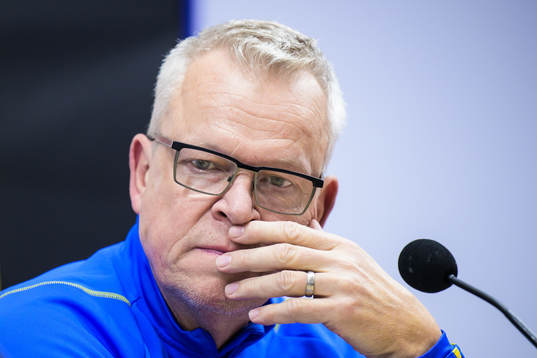 Head coach Janne Andersson of the Swedish national football