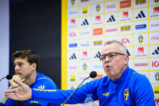 Head coach Janne Andersson of the Swedish national football