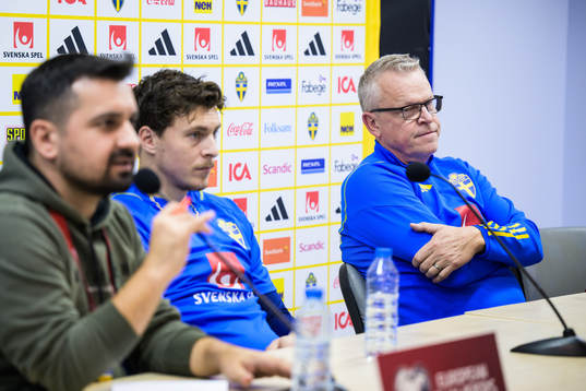 Head coach Janne Andersson of the Swedish national football