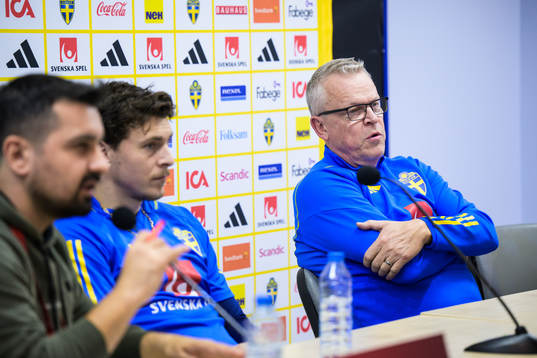 Head coach Janne Andersson of the Swedish national football