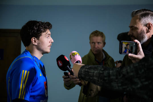 Victor Nilsson Lindelöf of the Swedish national football