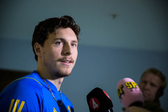 Victor Nilsson Lindelöf of the Swedish national football