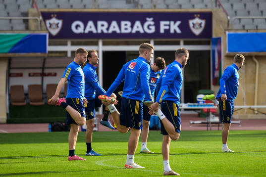 Dejan Kulusevski of the Swedish national football team