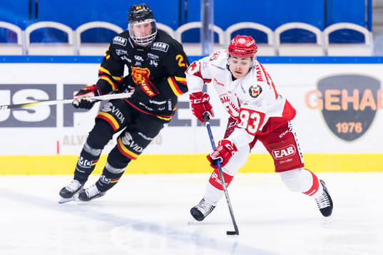 Alvestas Otto Henell och Troja/Ljungbys Jonathan Wikström