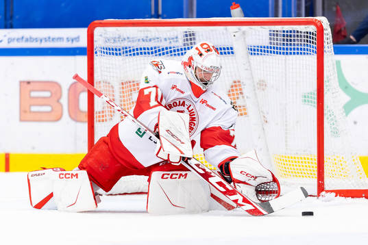 Troja/Ljungbys målvakt Jesper Eliasson