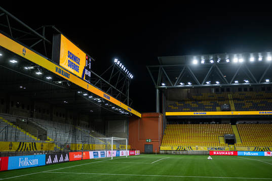 Ledskärm på Borås Arena