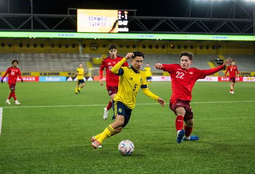 Sveriges Adrian Skogmar och Schweiz Samuel Marques