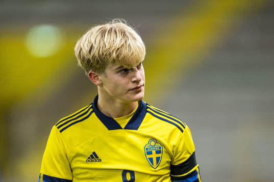 Sveriges Lucas Bergvall deppar