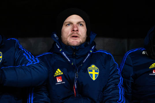 Sveriges assisterande tränare Jesper Sandberg