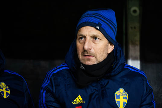 Sveriges assisterande tränare Johnny Gustafsson