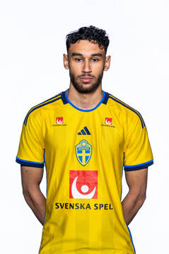 Joakim Persson of the Swedish under-21 national football