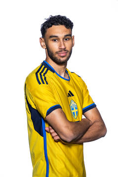 Joakim Persson of the Swedish under-21 national football