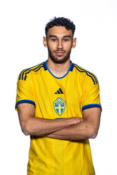 Joakim Persson of the Swedish under-21 national football