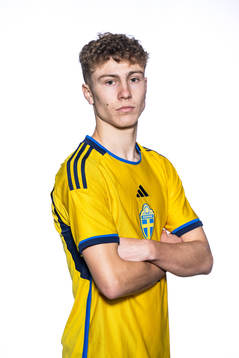 Hugo Bolin of the Swedish under-21 national football team