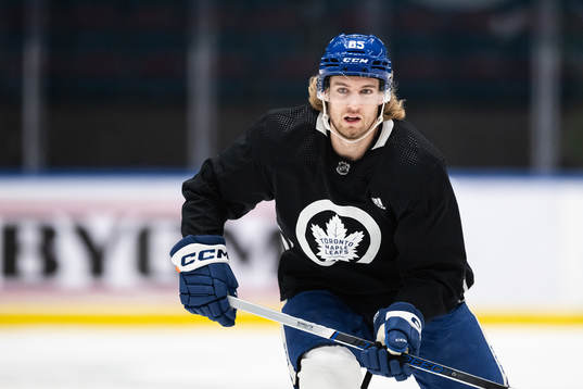 William Lagesson of Toronto Maple Leafs