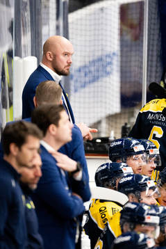 Södertäljes assisterande tränare Nicklas Grossman