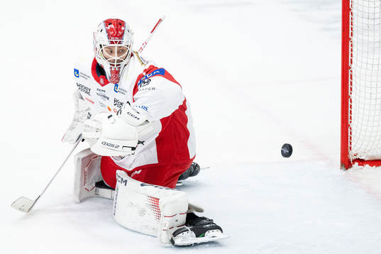 Västerviks målvakt Emil Zetterquist