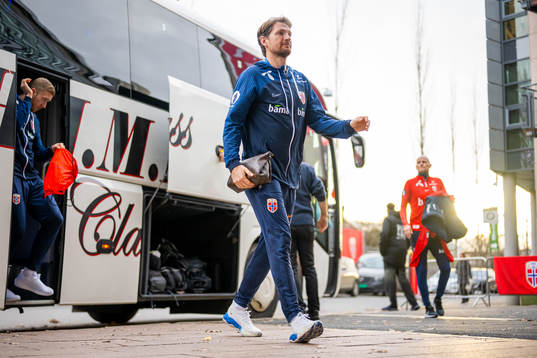Stefan Strandberg of the Norwegian national football team