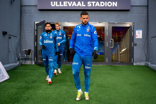 Aron Dønnum of the Norwegian national football team